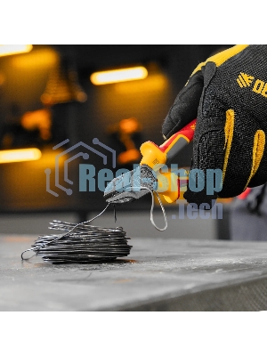 Бокорезы Denzel диэлектрические рукоятки, до 1000 В, трехкомпонентные рукоятки, 160 мм