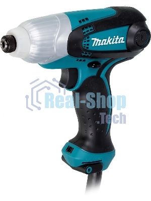 Дрель-шуруповерт Makita TD0101F, 230 Вт, 100 Нм, щеточный, ударный