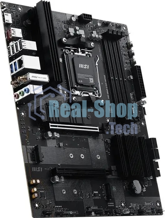 Материнская плата MSI PRO B840-S EVO WIFI6E Socket AM5 AMD B840 4xDDR5 ATX AC`97 8ch(7.1) 2.5Gg RAID+HDMI