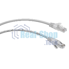 Патч-корд Cabeus PC-FTP-RJ45-Cat.5e-20m кат. 5е, экр., F/UTP, RJ45/RJ45, PVC, AWG24 20 м, серый