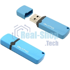 Флешка USB QUMO 8Gb, Optiva 02 синий QM8GUD-OP2-blue