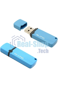 Флешка USB QUMO 8Gb, Optiva 02 синий QM8GUD-OP2-blue