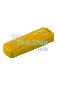 Флешка USB Smartbuy 4Gb,CLUE Yellow (SB4GbCLU-Y)