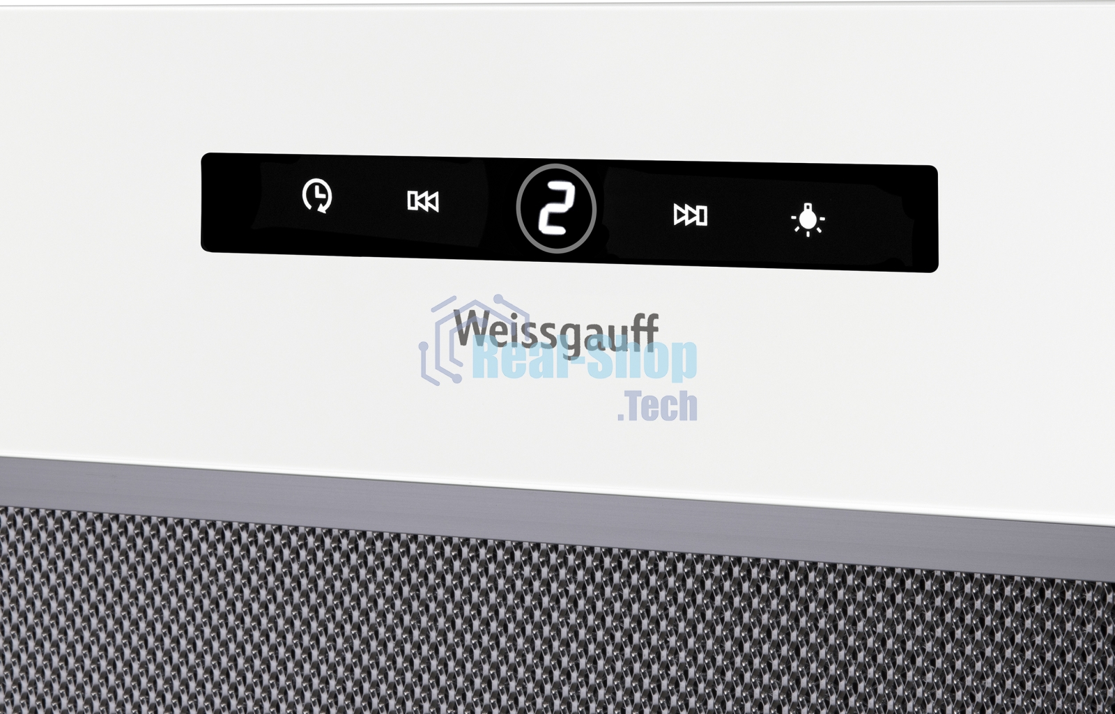 Вытяжка встраиваемая Weissgauff BOX 1200 WH белый управление: сенсорное (1 мотор)
