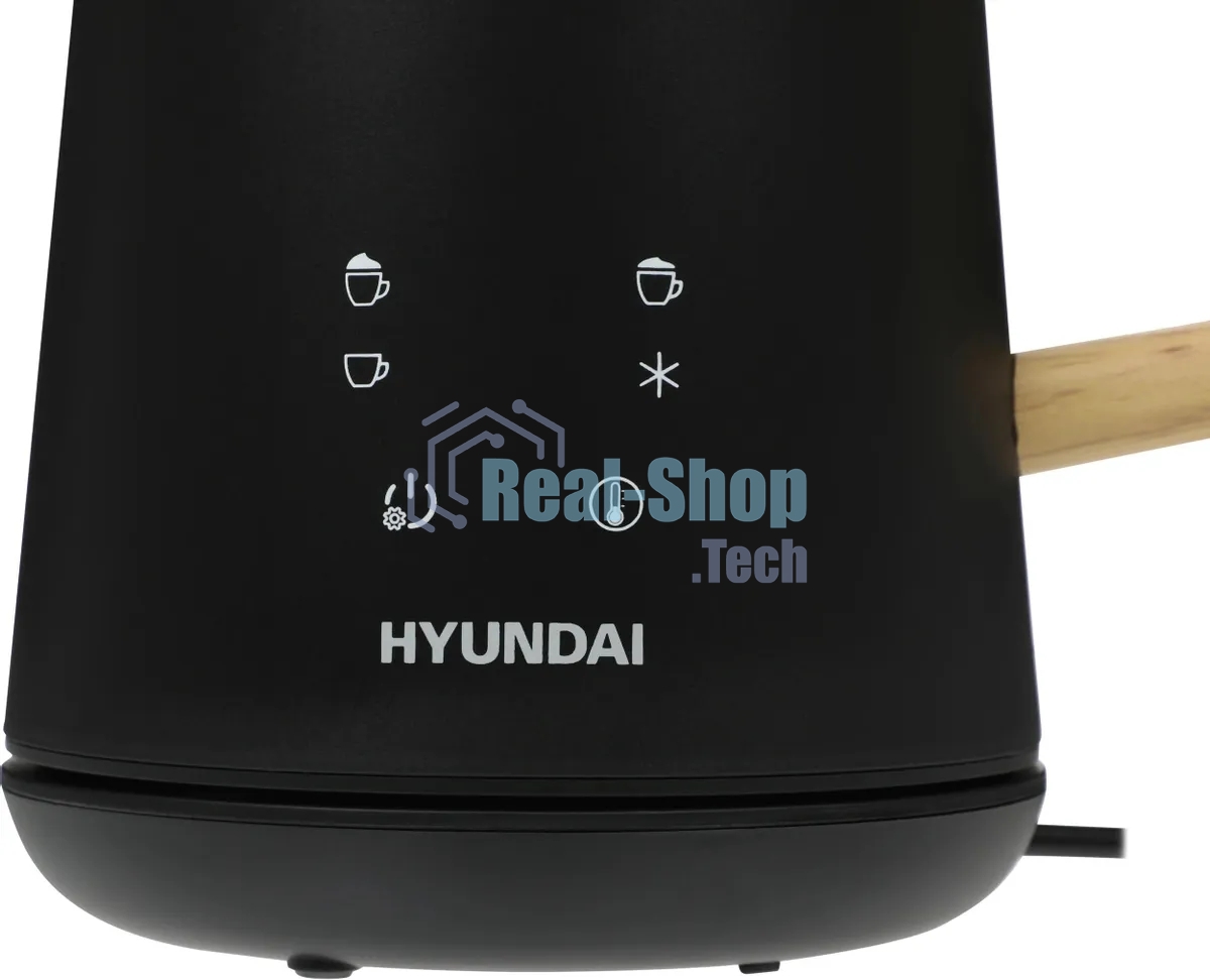 Капучинатор Hyundai HMF-P900 500мл черный/коричневый