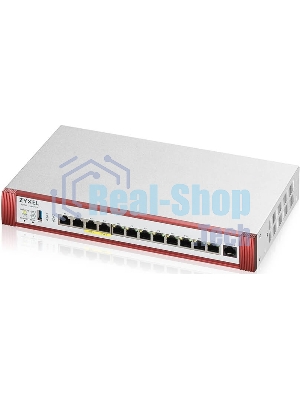 Межсетевой экран Zyxel USG FLEX 500H, Rack, 2xRJ-45: 1/2.5G (LAN/WAN), 2xRJ-45: 1/2.5G PoE+ (LAN/WAN), 8xRJ-45: 1G (LAN/WAN), 1xUSB3.0 **