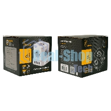 Сетевой фильтр Cablexpert Tower TWR-5-U4-W-2, 5 р, 10А, 4хUSB, 3.1А, 2 м, ур.защиты 4+, белый, коробка