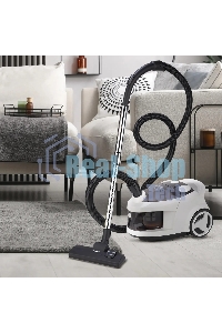 Пылесос Coolfort CF-3040 белый, 250/1800 Вт, уборка сухая, пылесборник контейнер, 2 л