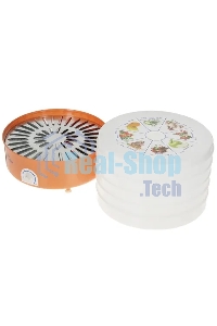 Сушилка для овощей и фруктов Ротор СШ-002-12 с 5 решетами в цветной упаковке