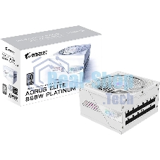 Блок питания Gigabyte ATX 850W GP-AE850PM PG5 ICE Gen.5 80 PLUS platinum (20+4pin) APFC 120мм fan 16xSATA Cab Manag RTL