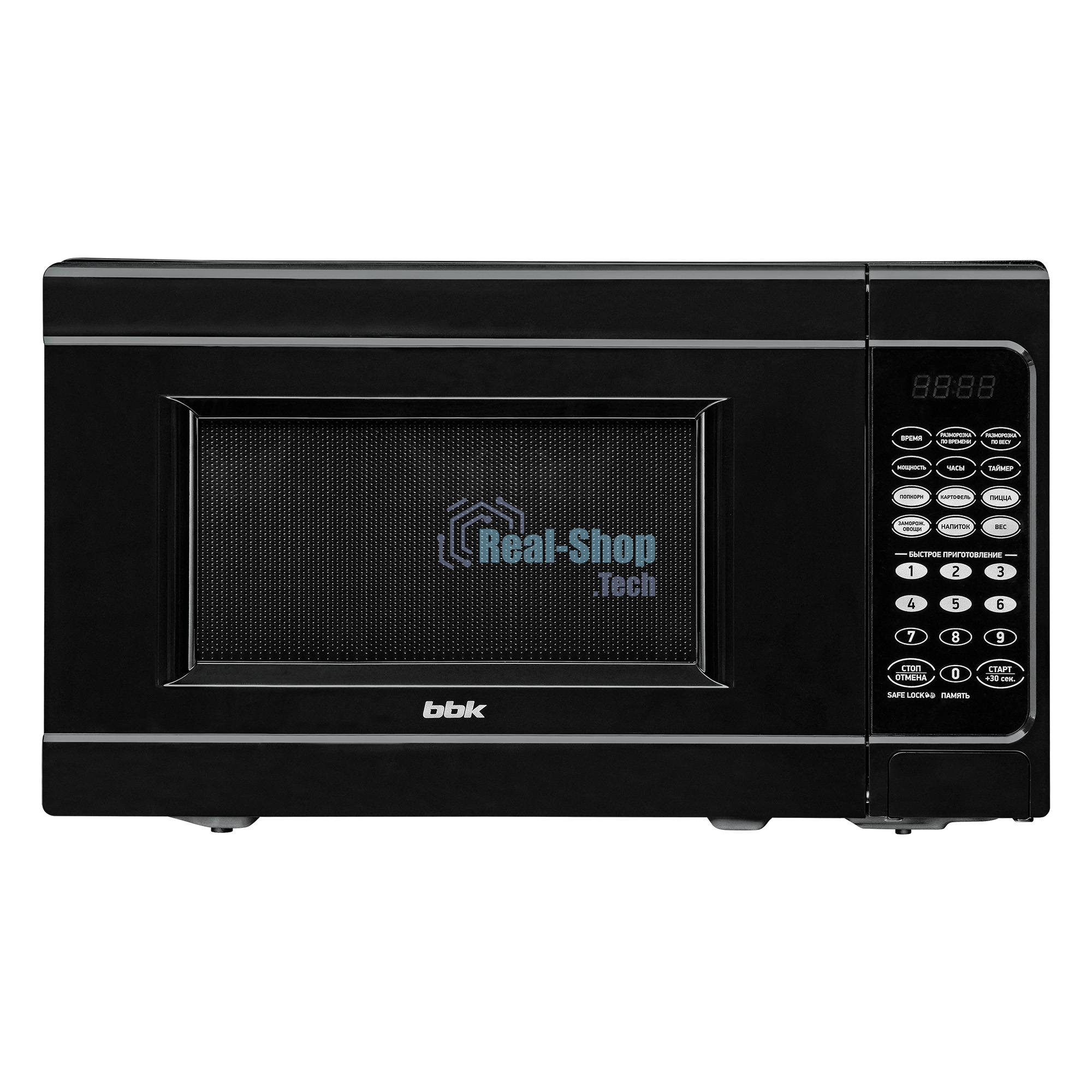 Микроволновая печь BBK 20MWS-727S/B черный, 20 л, 700 Вт, сенсор