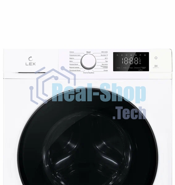 Стиральная машина Lex LWM12012WID (CHKO100014) белый, загрузка фронтальная 12 кг, 1200 об/мин., класс: А+++