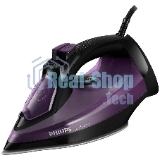 Утюг Philips DST5030/80 фиолетовый, 2400 Вт, 45 г/мин, 180 г/мин, 320 мл