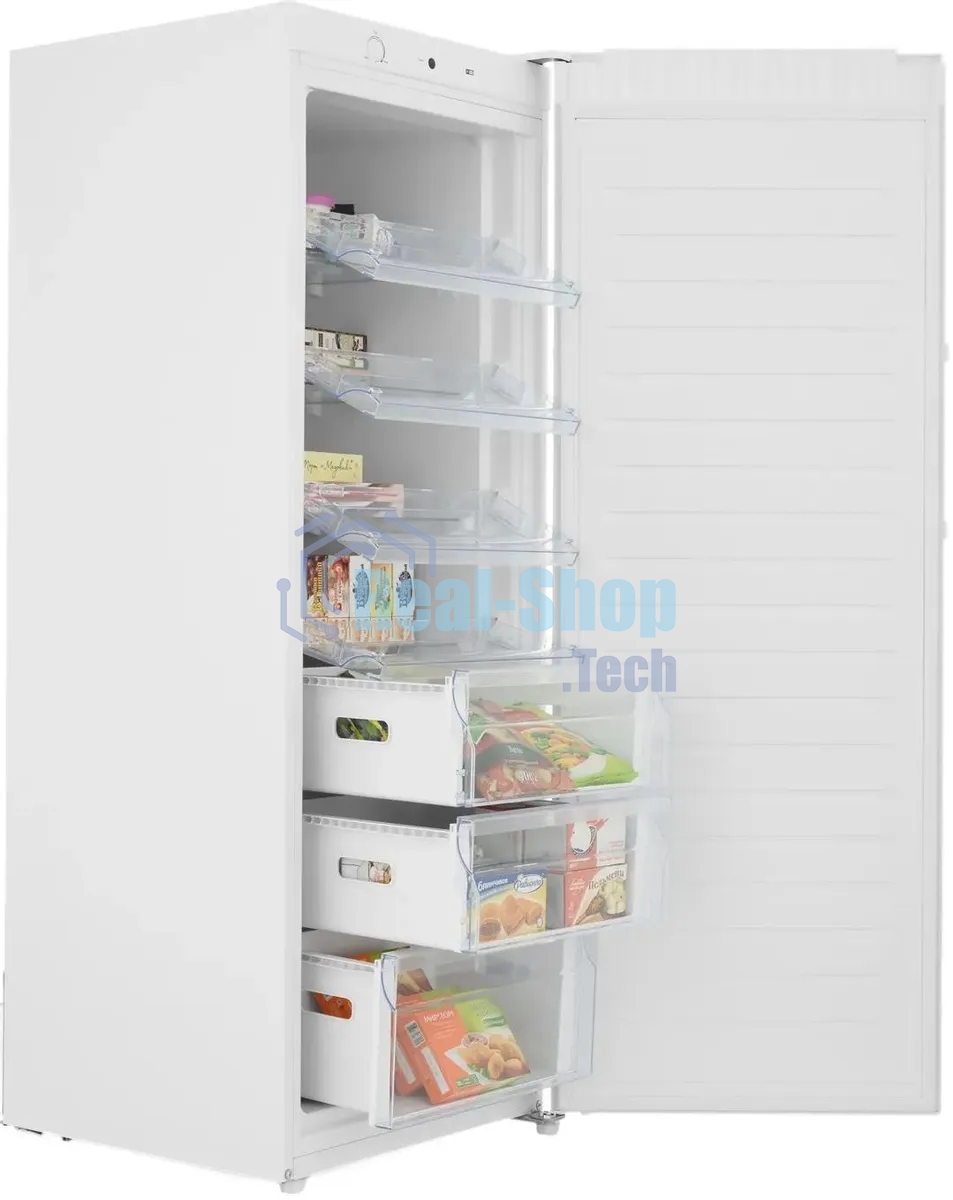 Морозильная камера Haier HF-300WG белый, 290л, 7 ящиков