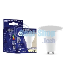 Лампа светодиодная TOKOV ELECTRIC 9Вт Soffit 3000К GU10 176-264В Лампа светодиодная TOKOV ELECTRIC 9Вт Soffit 3000К GU10 176-264В