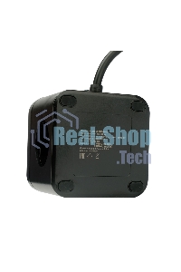 Сетевой фильтр Cablexpert Cube CUBE-3-CU3-B-1.5, 3 р, 10А, 1xType-C PD, 3xUSB, 1.5 м, ур.защиты 4+, черный, коробка