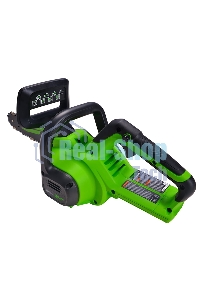 Цепная пила аккумуляторная GreenWorks G24CS25K4, 24V, 25 см, c АКБ 4А·ч и ЗУ (2007707UB)