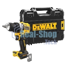 Дрель-шуруповерт DeWalt DCD800NT-XJ, 18 В, 0 Ач, 90 Нм, бесщеточный