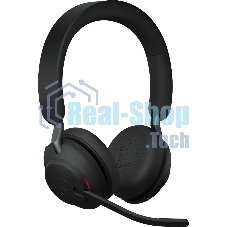 Гарнитура Jabra Evolve2 65 чёрный, беспроводная, Bluetooth, до 37 ч
