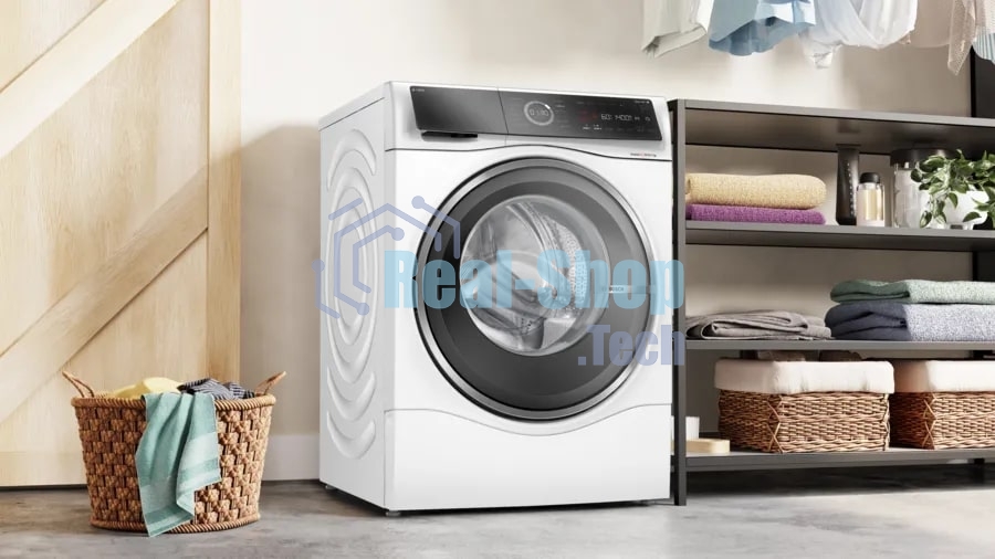 Стирально-сушильная машина Bosch WNC254A0ME белый, загр.фронтальная, макс.: 10,5 кг, 1400 об/мин, класс: D