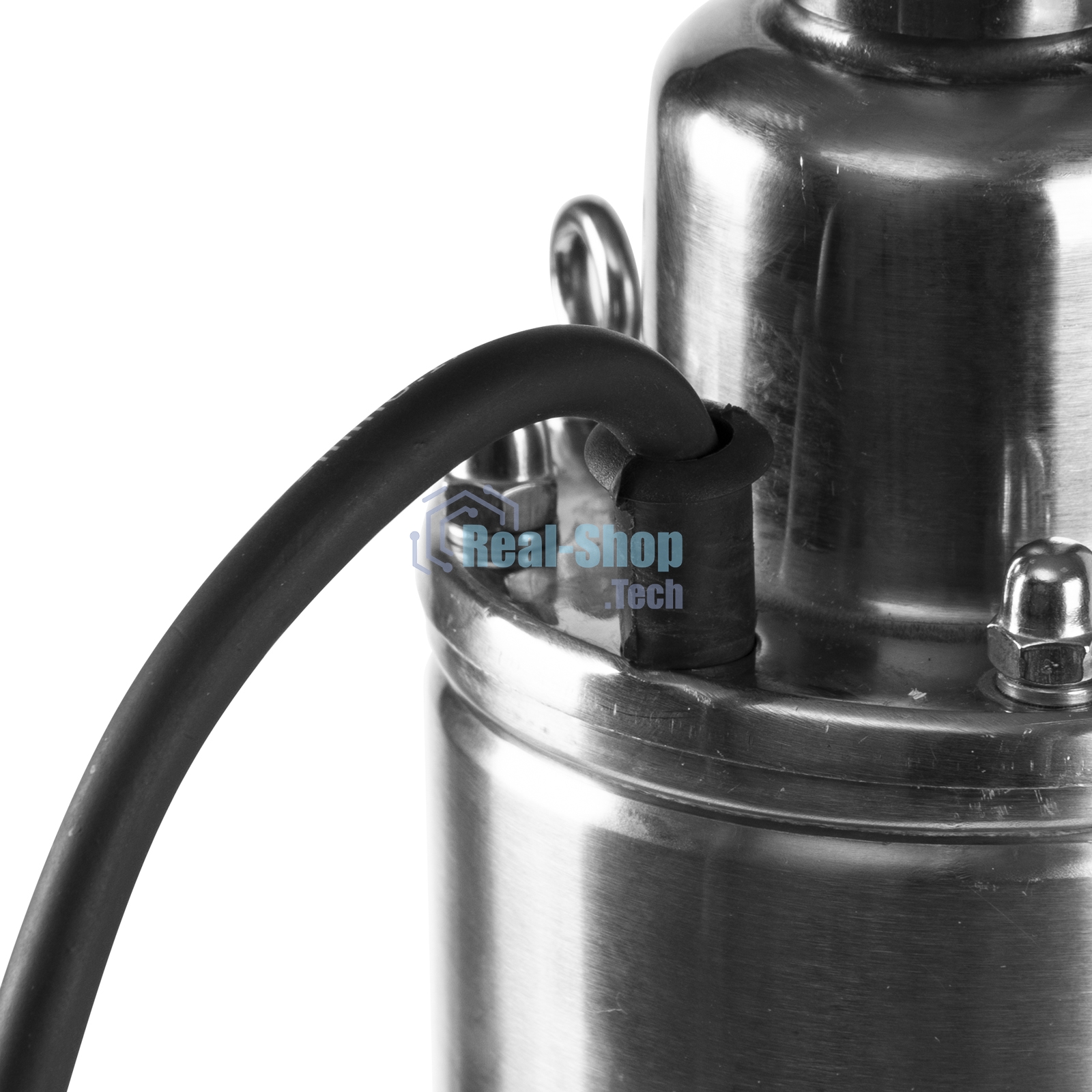 Насос скважинный винтовой 1000Вт, производительность 50л/мин, СТАВР 4-НСВ-105/1000, высота подъема 105м, давление 10.5 бар, глубина погружения 70м, максимальный размер частиц 2мм, внешний диаметр (с кожухом) 99мм, диаметр выходного патрубка G 1', длина ка