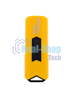 Флешка USB R/W Flash USB 2.0 Flash Drive 64Gb Smartbuy STREAM Yellow (SB64GbST-Y)