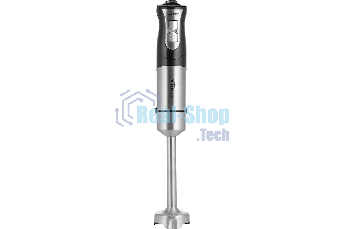 Блендер погружной Centek CT-1342 1400 Вт, черный/стальной