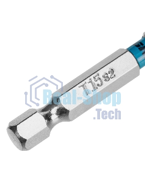Бита Gross 114609 Torx 15х50 мм, сталь S2, шестигр., 10 шт.