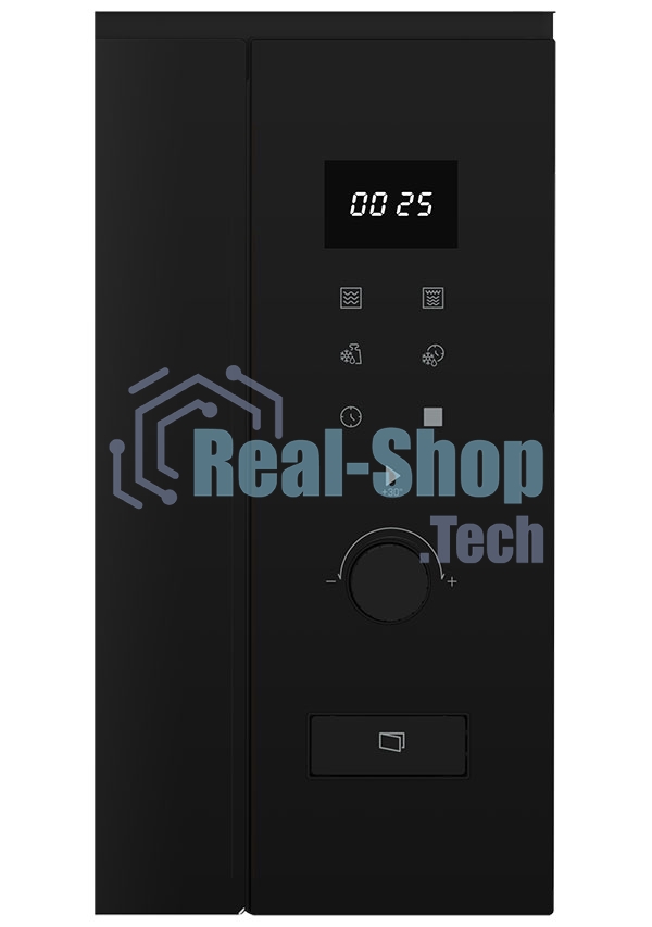 Встраиваемая микроволновая печь Grundig GMI12312B черный, 25 л, 900 Вт, переключатели - электронное управление