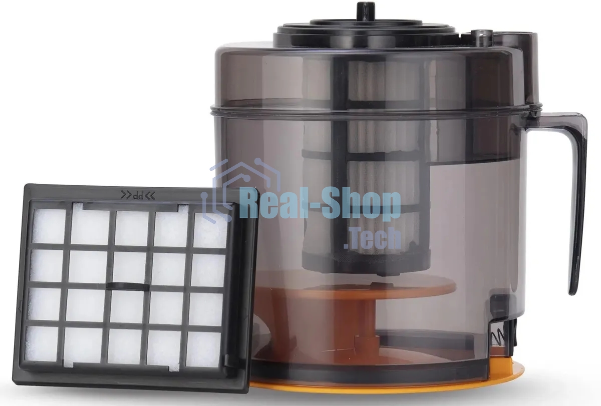 Пылесос Coolfort CF-3040 белый, 250/1800 Вт, уборка сухая, пылесборник контейнер, 2 л