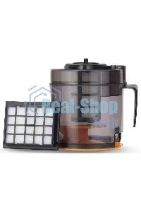 Пылесос Coolfort CF-3040 белый, 250/1800 Вт, уборка сухая, пылесборник контейнер, 2 л