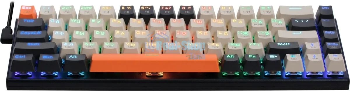 Клавиатура Redragon Ryze проводная, USB Type-A, чёрный