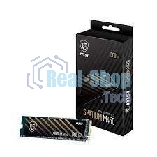 Накопитель SSD MSI SPATIUM M450, 1Tb, PCIe 4.0 x4, M.2 2280, NVMe, R/W 3400/2400