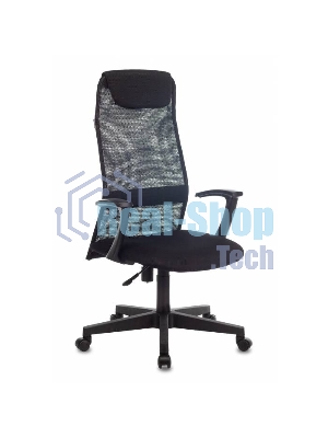 Кресло Бюрократ KB-8/BLACK TW-01 TW-11 черный, сетка