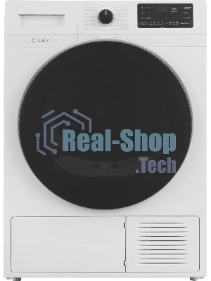 Сушильная машина LEX LDM10WD белый, 10 кг, сушка - конденсационная, программ - 16, 60 x 85 x 62 см