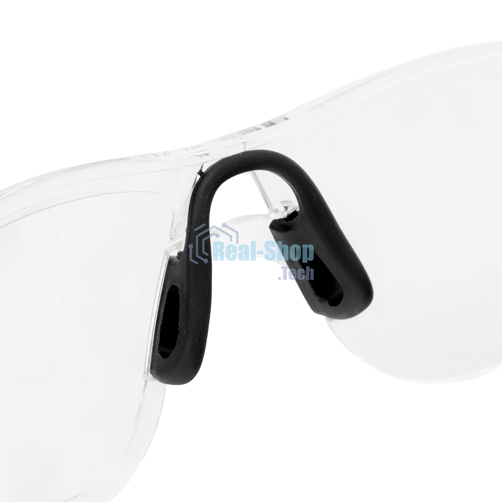 Очки защитные Denzel открытые, поликарбонатные, прозрачная линза