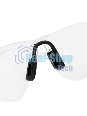 Очки защитные Denzel открытые, поликарбонатные, прозрачная линза