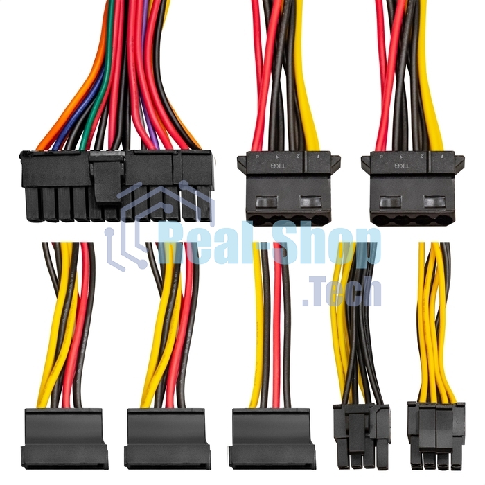 Блок питания ExeGate UN450 (EX244554RUS), 450Вт, 120Вт, серый