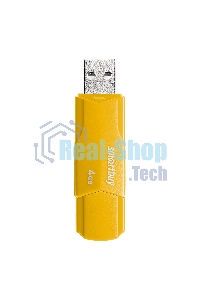 Флешка USB Smartbuy 4Gb,CLUE Yellow (SB4GbCLU-Y)
