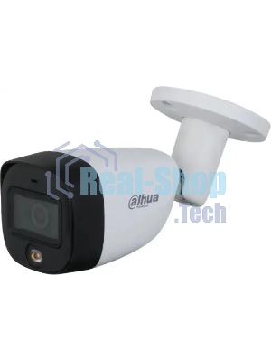 Камера видеонаблюдения аналоговая Dahua DH-HAC-HFW1200CMP-IL-A-0280B-S6 2.8-2.8мм HD-CVI HD-TVI цв. корп.:белый (DH-HAC-HFW1200CMP-IL-A-0280B)