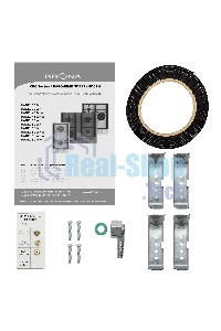 Газовая варочная поверхность Krona HAGEL 45 BL W черный