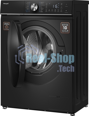 Стиральная машина Weissgauff WM 4106 D Black Edition черный, загрузка фронтальная 6 кг, 1000 об/мин, класс: А