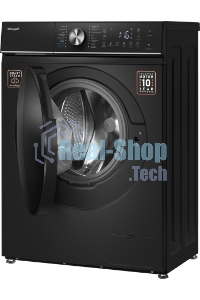 Стиральная машина Weissgauff WM 4106 D Black Edition черный, загрузка фронтальная 6 кг, 1000 об/мин, класс: А