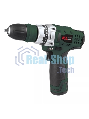 Профессиональный шуруповерт аккумуляторный Klpro KLNM1020 (12 В/2,0 А·ч, 0-1300 об/мин, 12 бит)