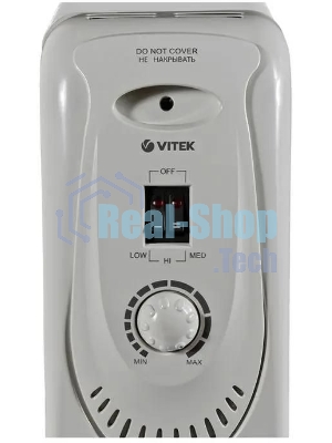 Масляный радиатор Vitek VT-1704 W белый