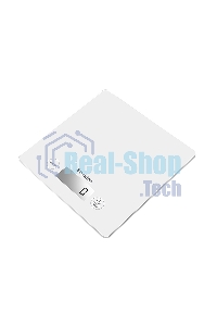 Весы кухонные Blackton Bt KS1003 White. Тип управления: сенсорное, дисплей LCD, диапазон измерений: 1 - 10000 г, количество высокочувствительных датчиков: 4, выбор единиц измерения: грамм, килограмм, фунт, унция, интервал измерения: 1 г, максимальный вес: