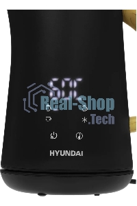 Капучинатор Hyundai HMF-P900 500мл черный/коричневый