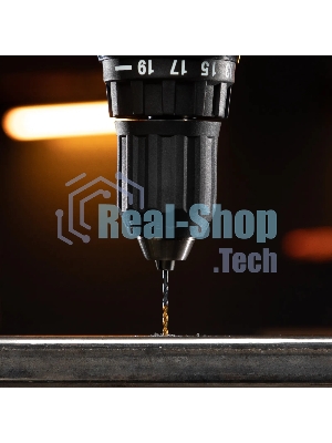 Набор сверл по металлу Denzel 2-3-4-5-6-8 мм, HSS-Tin, Golden Tip, 6 шт