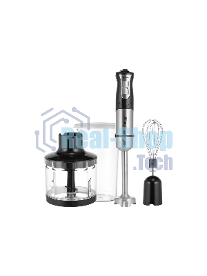 Блендер погружной Centek CT-1342 1400 Вт, черный/стальной