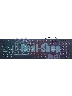 Клавиатура Oklick 420MRL проводная, USB Type-A, чёрный